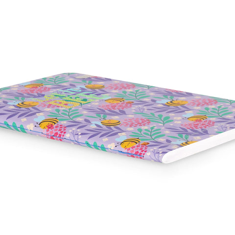 Caderno Com Linha Pequeno - Abelha