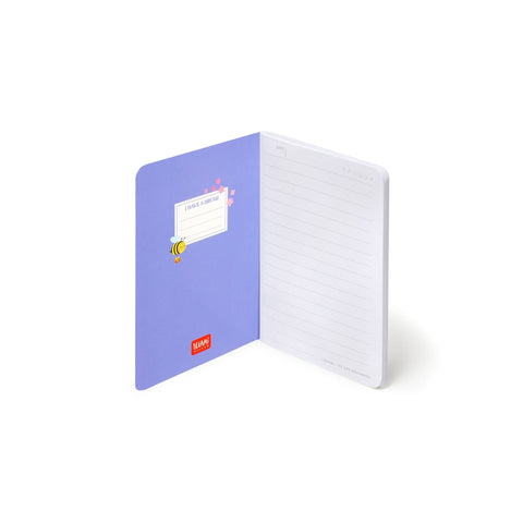 Caderno Com Linha Pequeno - Abelha