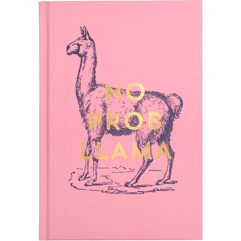 Caderno Vintage Sass - No Prob Llama