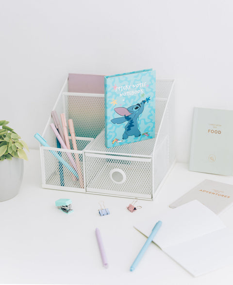 Bloco Notas Adesivas Stitch Tropical