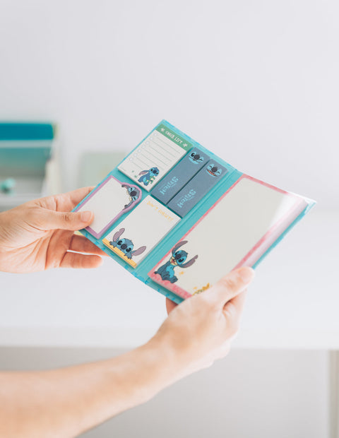 Bloco Notas Adesivas Stitch Tropical