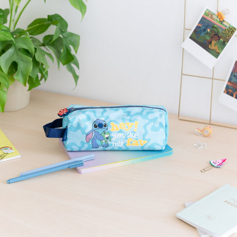 Estojo Retangular Stitch Tropical