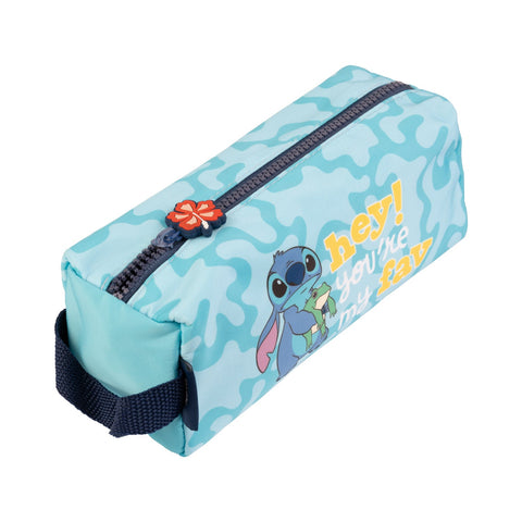Estojo Retangular Stitch Tropical