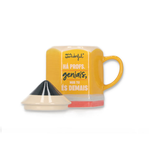 Caneca 3D - Há Profs. Geniais, Mas Tu És Demais