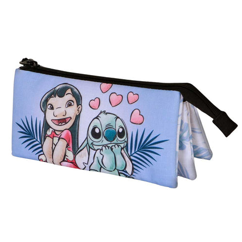 Estojo Triplo - Lilo E Stitch Couple