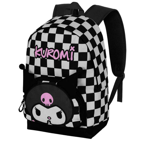 Mochila - Kuromi Xadrez Fan 2.2
