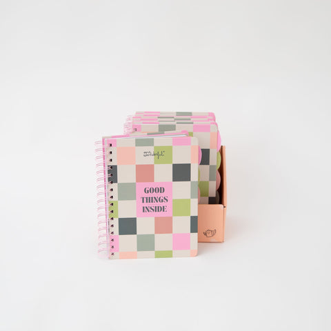 Caderno A5 - Good Things Inside