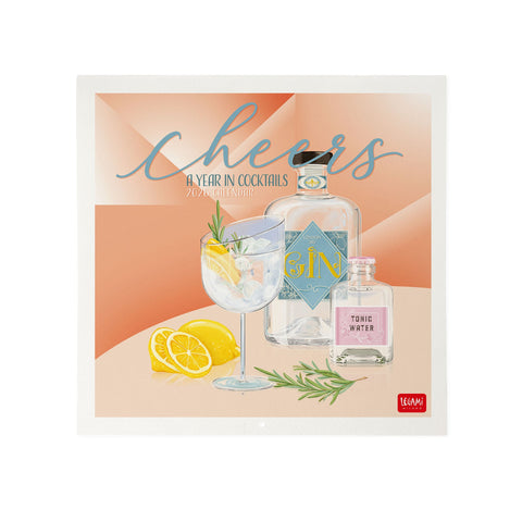Calendário 2026 - Cheers 30X29