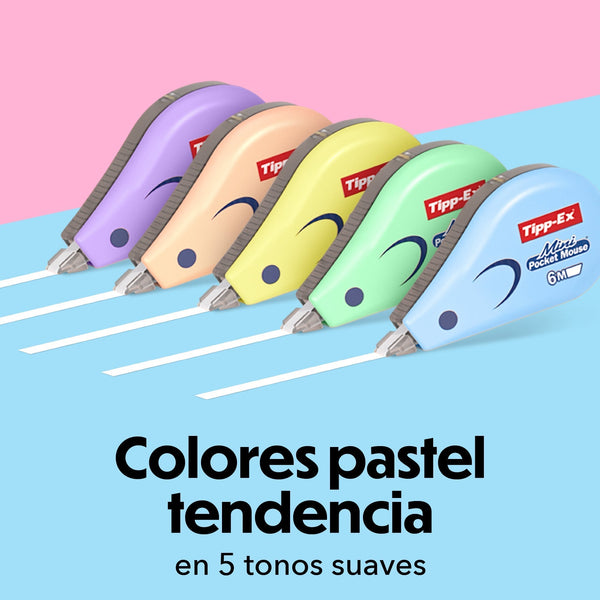 Regresso às Aulas: Descobre o Novo Corretor Tipp-Ex Mini Pocket Mouse Pastel