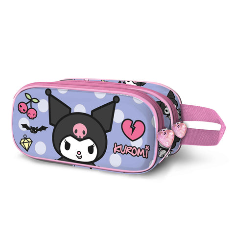 Estojo Duplo - Kuromi