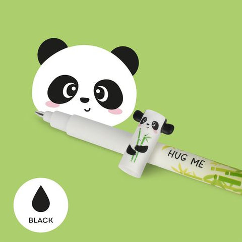 Caneta Apagar Panda - Preta