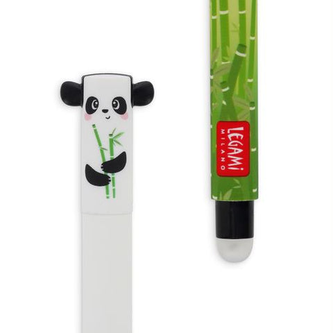 Caneta Apagar Panda - Preta