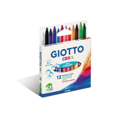Lápis de Cera 12 Unidades Giotto