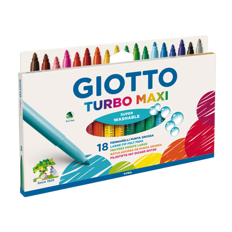 Marcadores de Colorir Maxi 18 Unidades Giotto