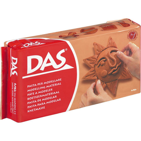 Pasta de Modelar Terracota 1kg Das