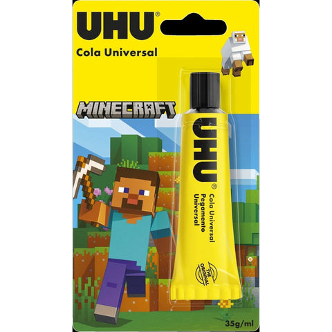 Cola Universal Líquida 35ml Edição Minecraft UHU