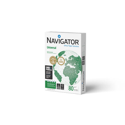 Resma de Papel de Impressão A4 500 Folhas 80g/m2 Navigator