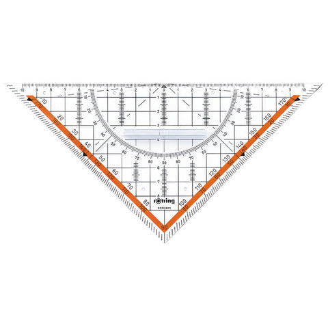 Aristo Geométrico 60º 23cm com Pega Rotring