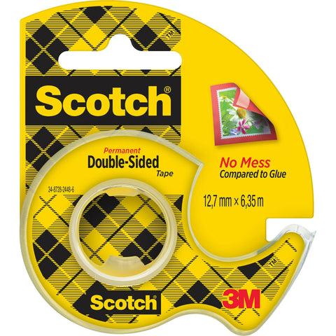 Fita Cola Dupla Face com Desenho 7,5m x 19mm Scotch