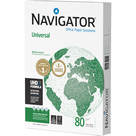 Resma de Papel de Impressão A3 500 Folhas 80g/m2 Navigator