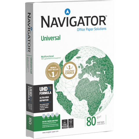 Resma de Papel de Impressão A3 500 Folhas 80g/m2 Navigator