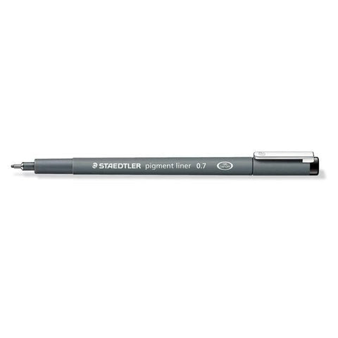 Marcador Pigment Liner 0.7mm Preto Staedtler