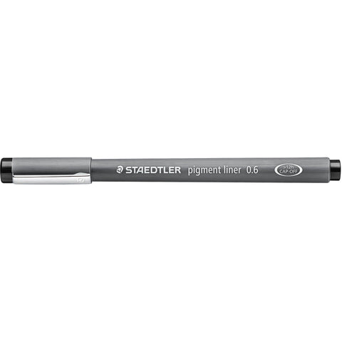 Marcador Pigment Liner 0.6mm Preto Staedtler