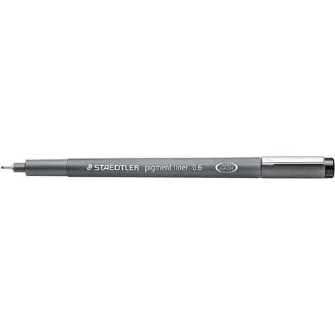 Marcador Pigment Liner 0.6mm Preto Staedtler