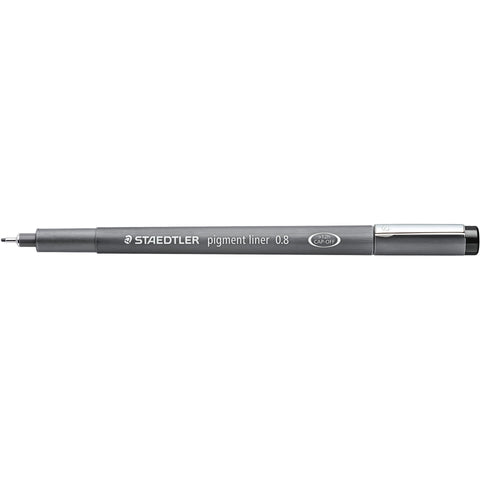 Marcador Pigment Liner 0.8mm Preto Staedtler