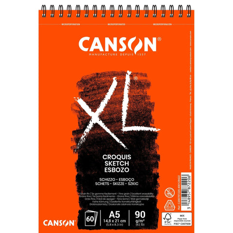Bloco de Desenho Croquis XL A5 Canson