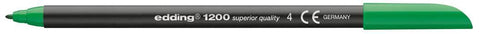 Marcador Perm E-1200 Verde