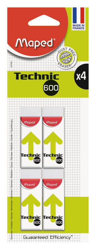 Borracha Maped Technic 4 unidades