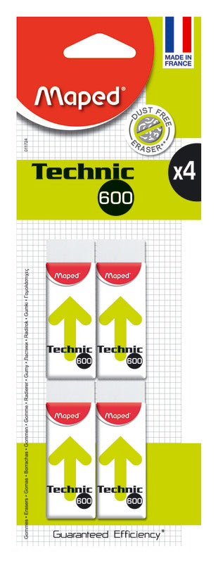 Borracha Maped Technic 4 unidades