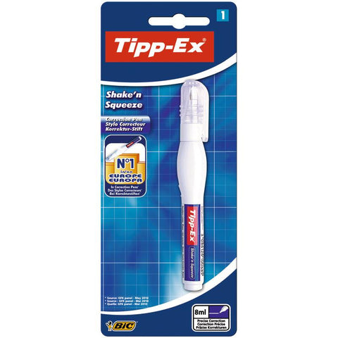 Caneta Corretora Shake'n Squeeze 8ml Tipp-Ex