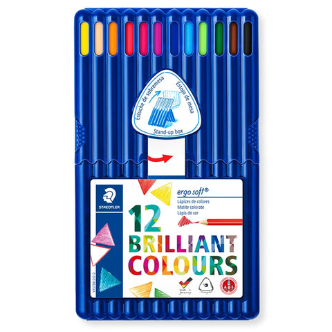 Lápis de Cor Ergosoft 12 Unidades Staedtler