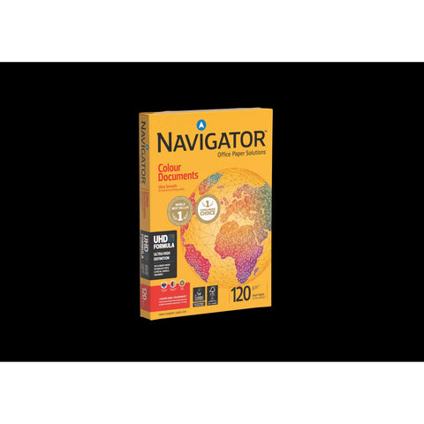 Resma de Papel de Impressão A4 250 Folhas 120g/m2 Navigator