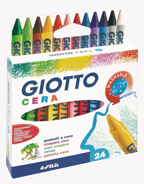 Lápis de Cera 24 Unidades Giotto