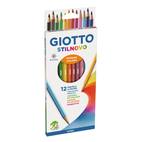 Lápis de Cor Stilnovo 12 Unidades Giotto