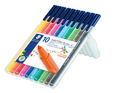 Marcador de Colorir Triplus Color 10 unidades Staedtler