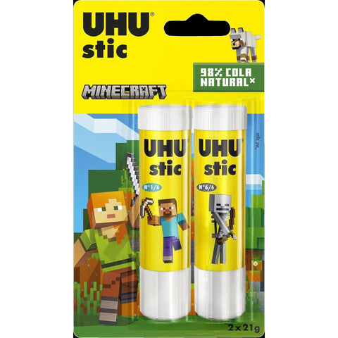 Tubo de Cola Stick 21g 2 Unidades UHU