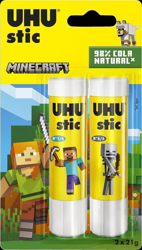 Cola Bastão 21g 2 unidades UHU