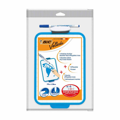 Quadro Branco 19 x 26cm com Marcador Velleda