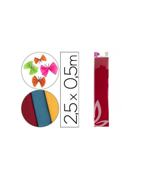 Papel Crepe 50* Vermelho