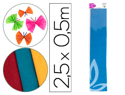 Papel Crepe 50* Azul