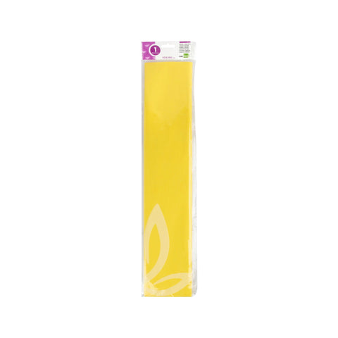 Papel Crepe Amarelo 50x25cm Liderpapel