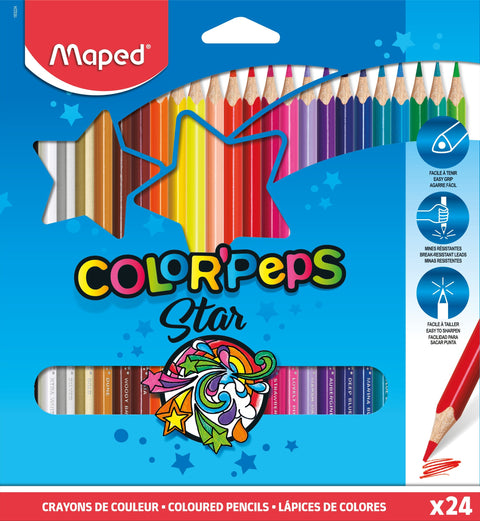 Lápis Cor 24 unidades Maped