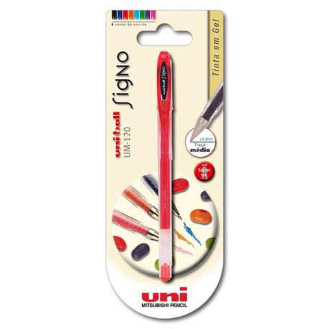 Esferográfica Signo Roller Gel Vermelha Uni-ball