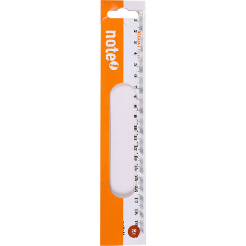 Régua Cristal 20cm Note!