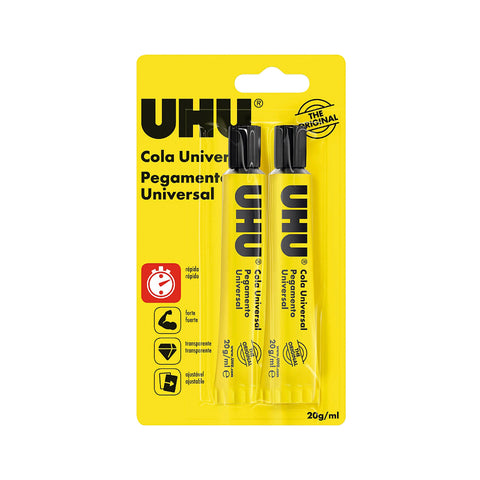 Cola Universal Líquida 20ml 2 Unidades UHU