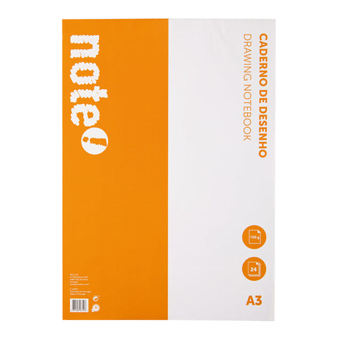 Caderno de Desenho Cavalinho A3 24 Folhas Note!